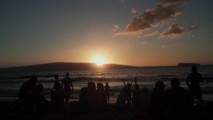 Sunset at Little Beach